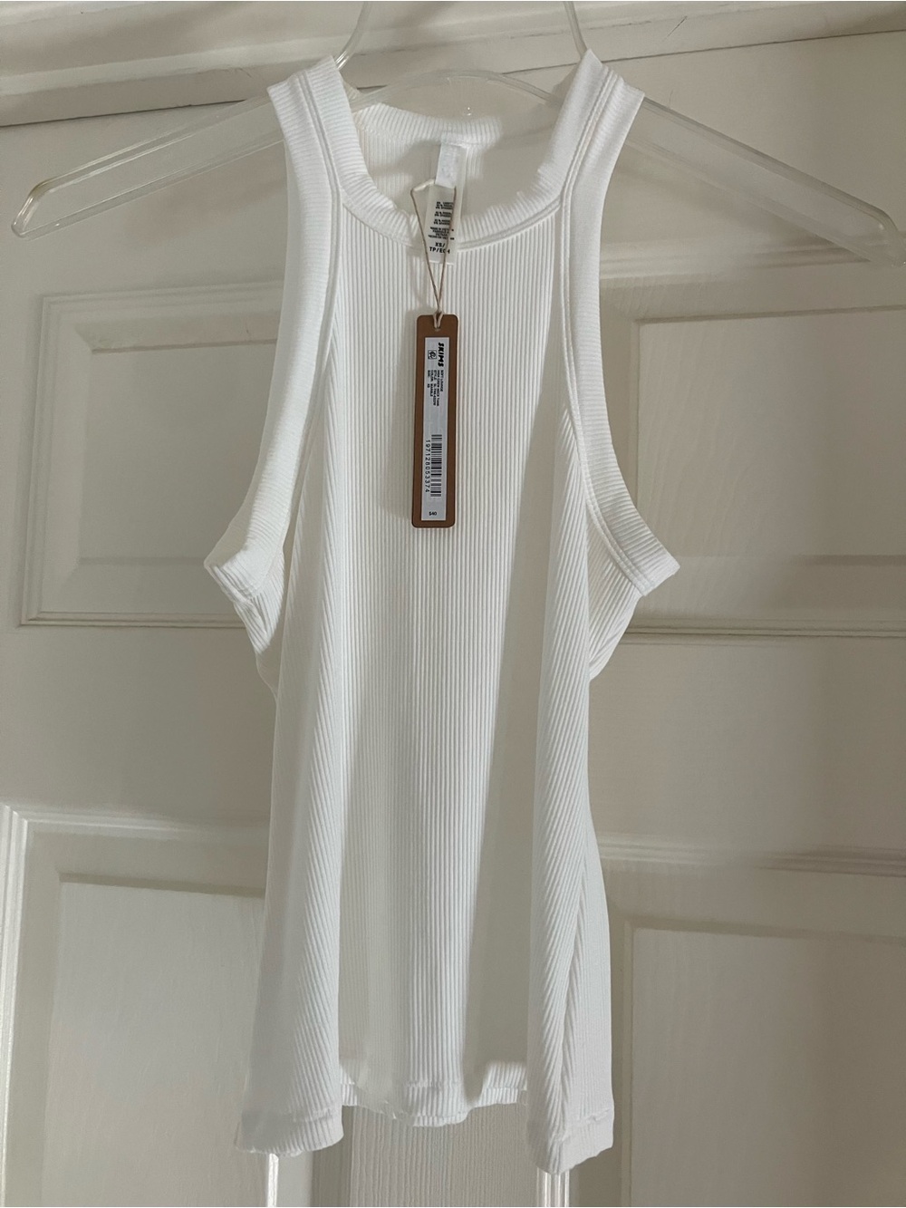 SKIMS Soft Lounge High Crew Neck Tank Top in Marble Extra Small XS NEW NWT